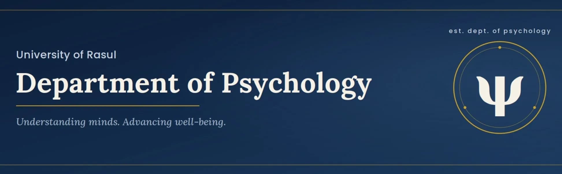 Department of Psychology